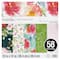 6 Pack: Florals Paper Pad by Recollections™, 12" x 12"